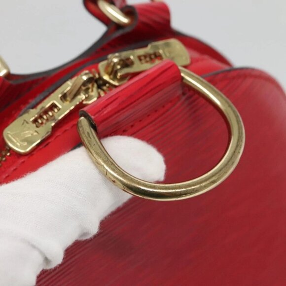 LOUIS VUITTON Epi Mabillon Backpack Castilian Red M52237 LV Auth ep10752 - Picture 11 of 16